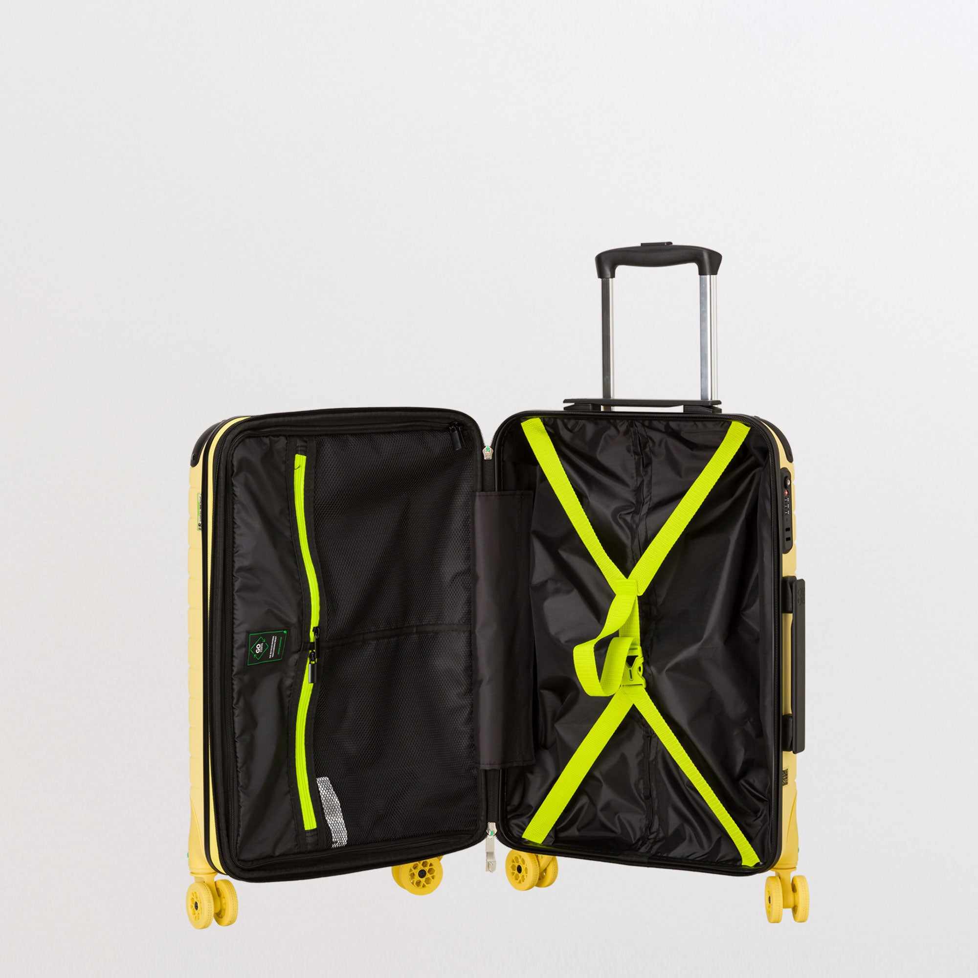 Hard Trolleys S-Gotech Green Fw Single Size / Light Yellow