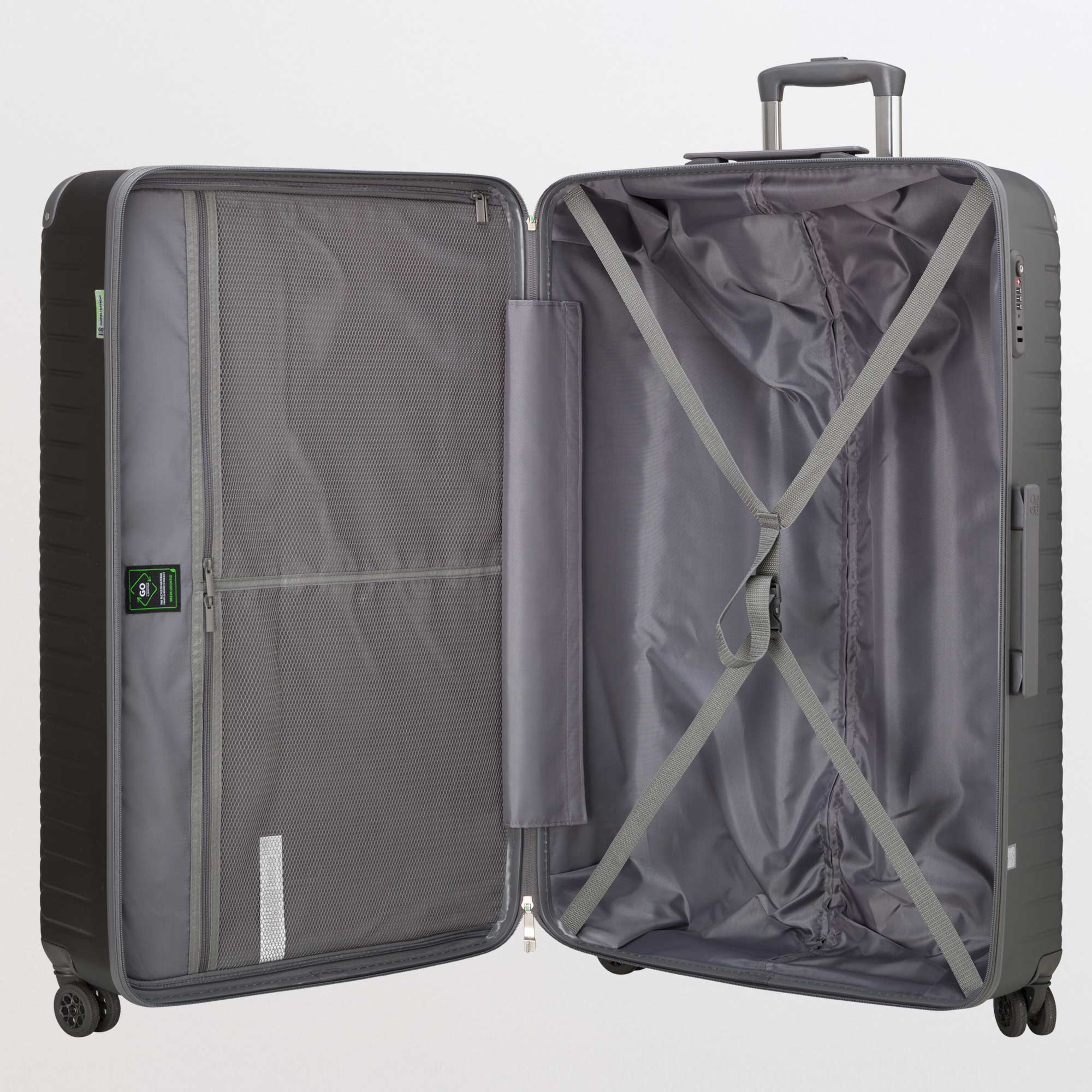 Hard Trolley Xl-Gotech Green Single Size / Gunmetal