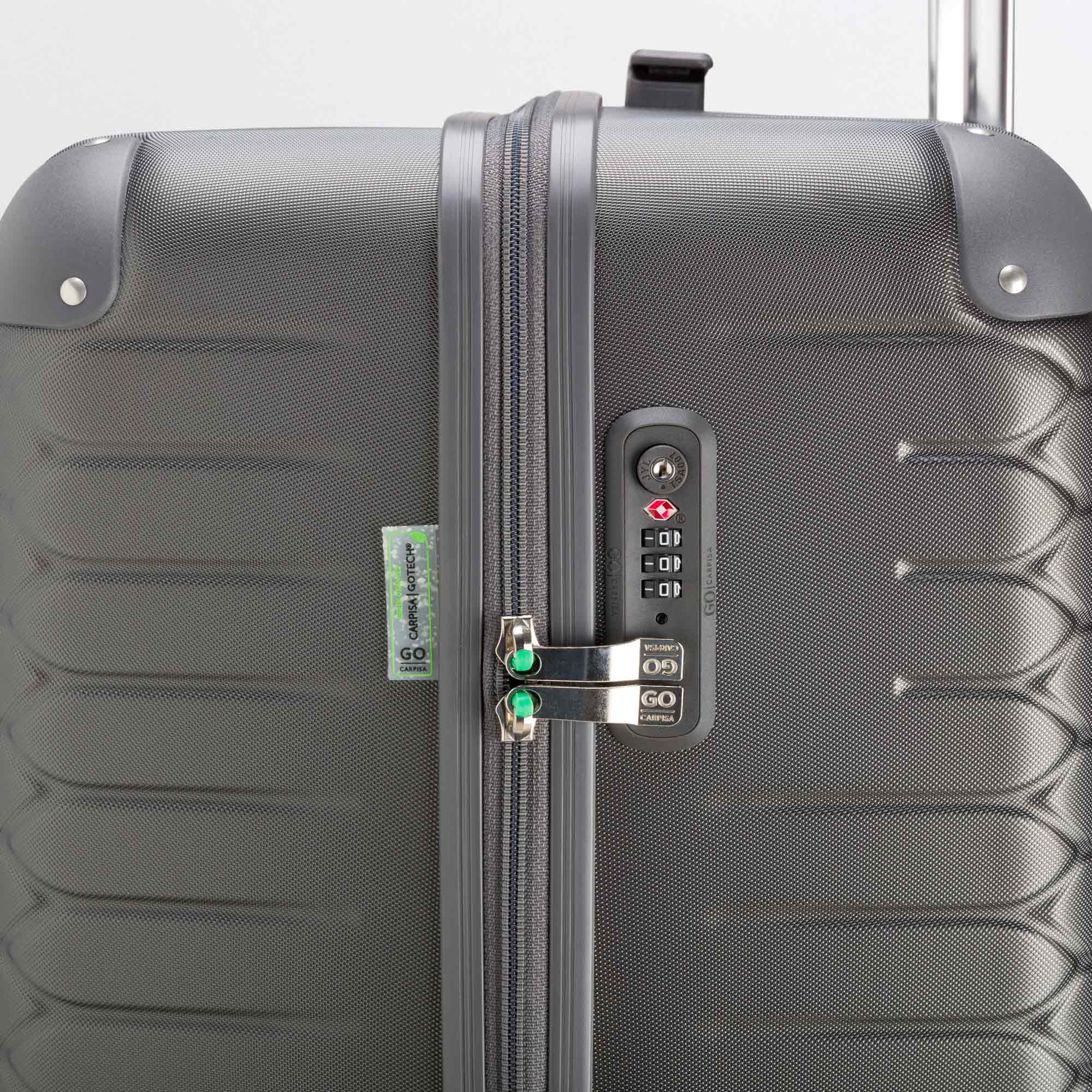 Hard Trolley Xl-Gotech Green Single Size / Gunmetal