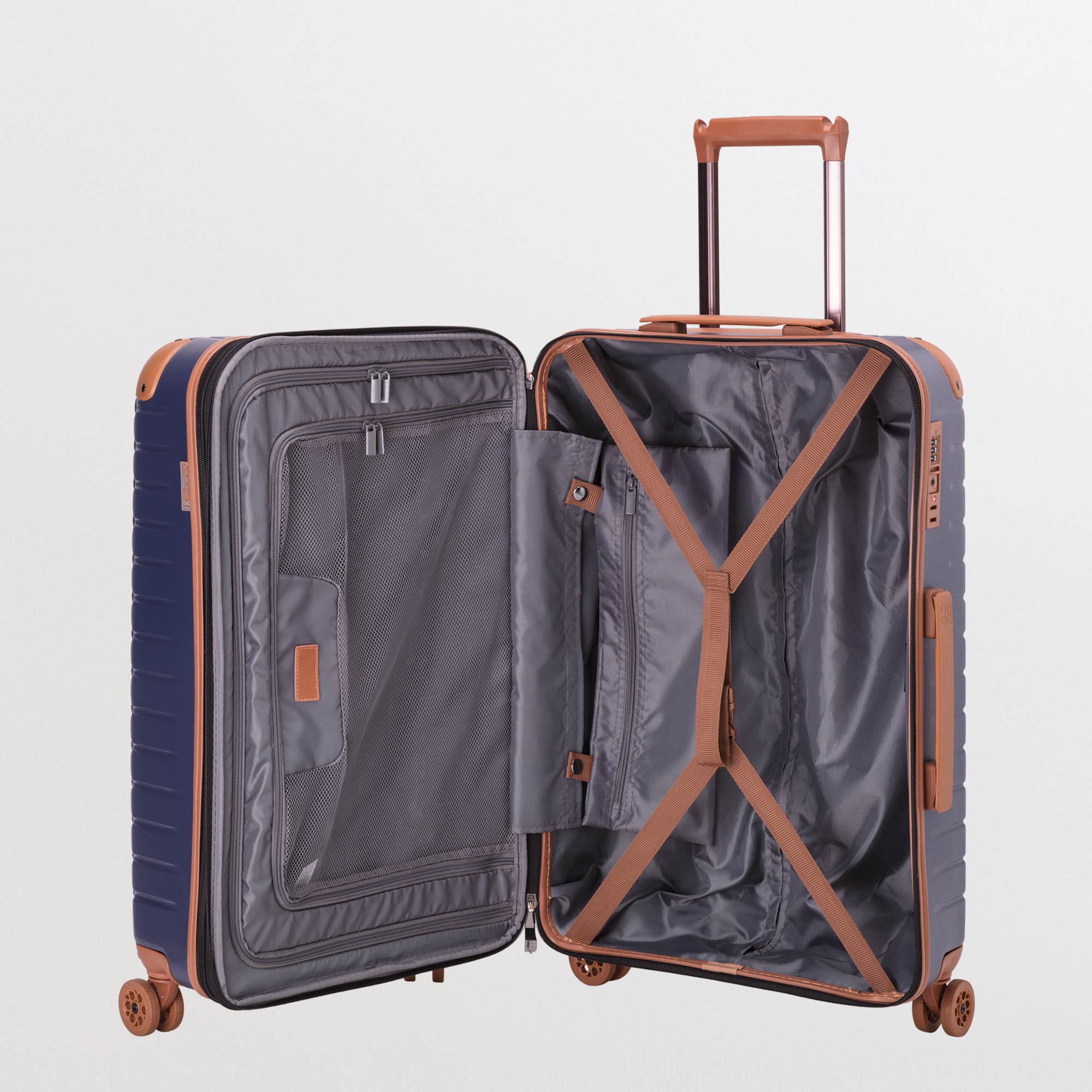 Hard Trolleys M-Gotech Premium Fw Single Size / Dark Blue