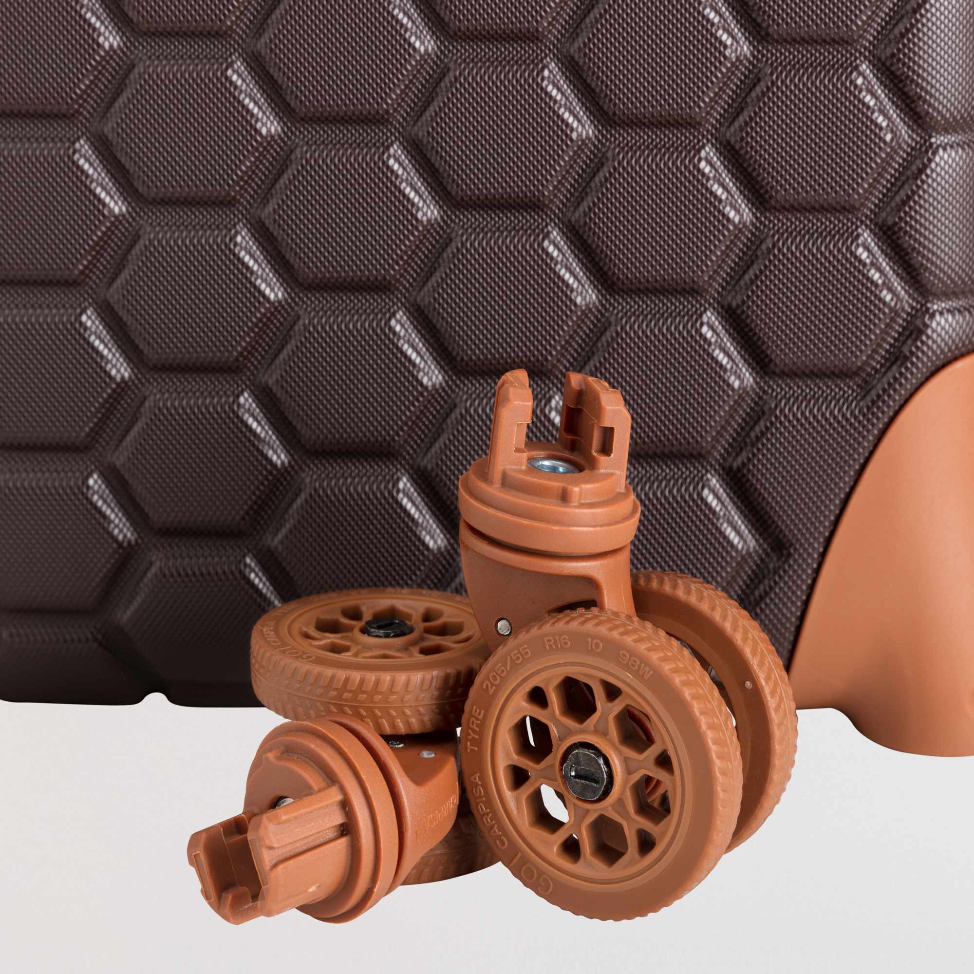 Hard Trolleys S-Gotech Premium Fw Single Size / Chocolate