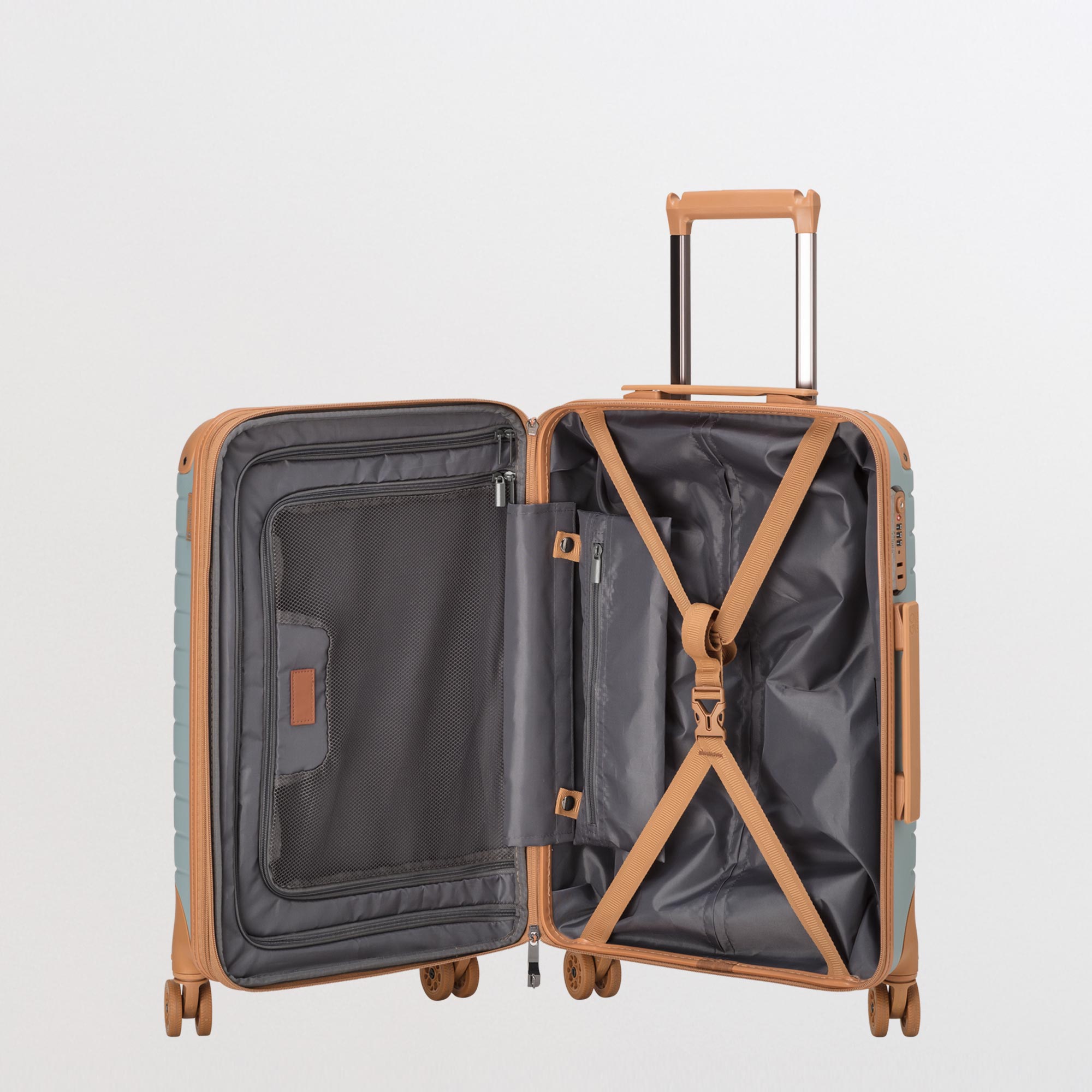 Hard Trolley S Gotech Premium Ice Blue