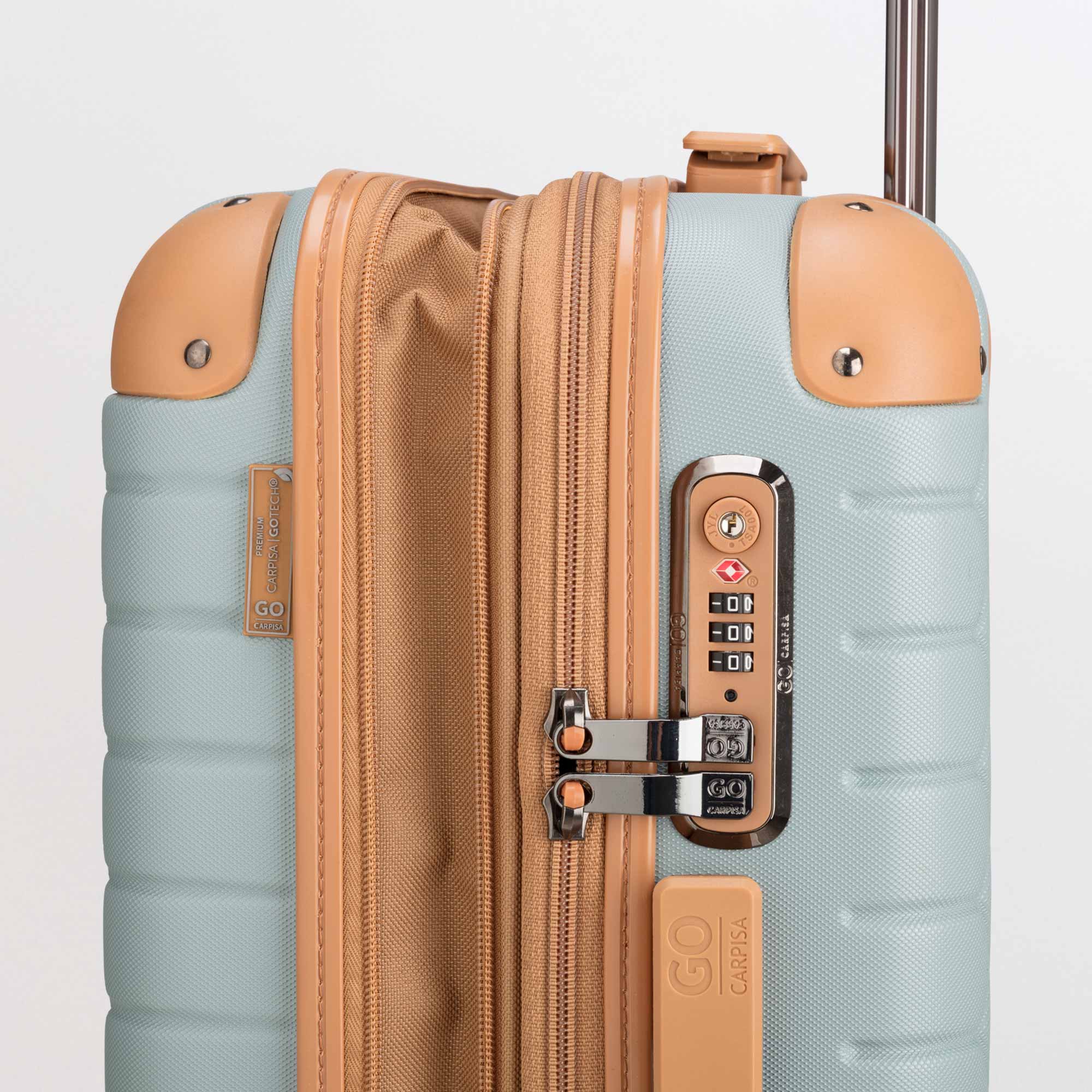 Hard Trolley S Gotech Premium Ice Blue