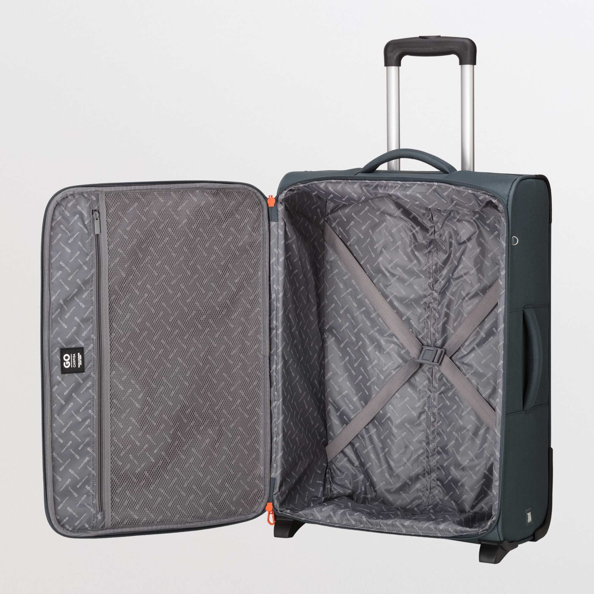 Soft Trolley M-Roadmate Go Fw Single Size / Grey Blue