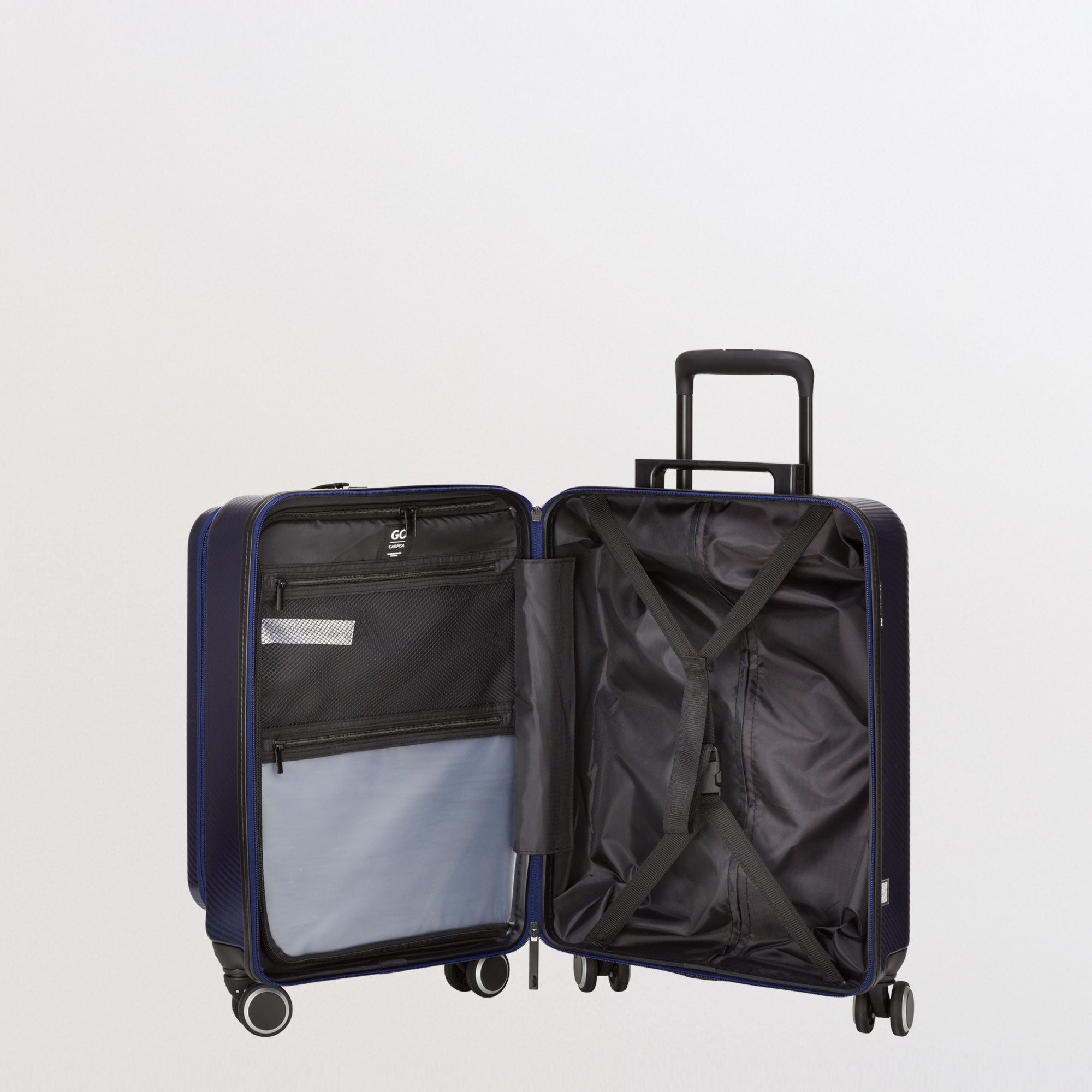 Hard Trolleys S-Carbonlux Go Luggage Single Size / Navy Blue