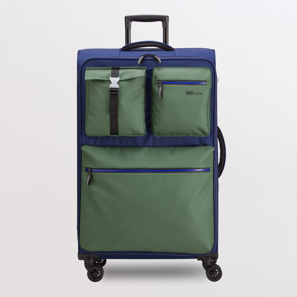 Soft Trolley L-Aircrew Single Size / Navy Blue/Dark Moss