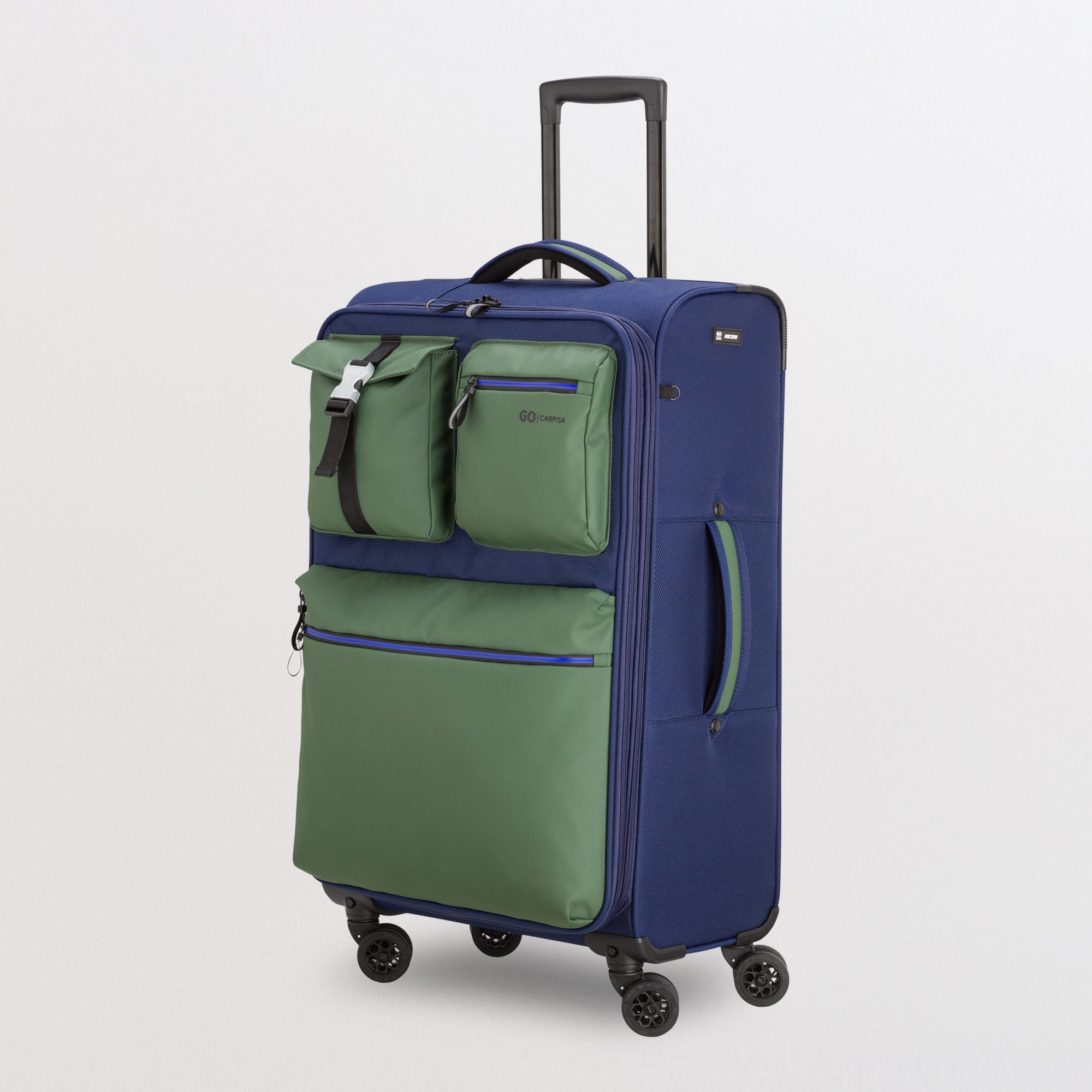 Soft Trolley M-Aircrew Single Size / Navy Blue/Dark Moss