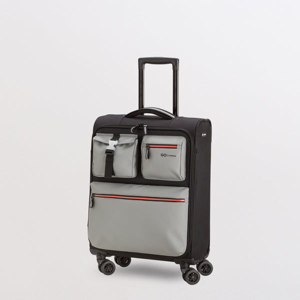 Soft Trolley S-Aircrew Single Size / Black/Grey