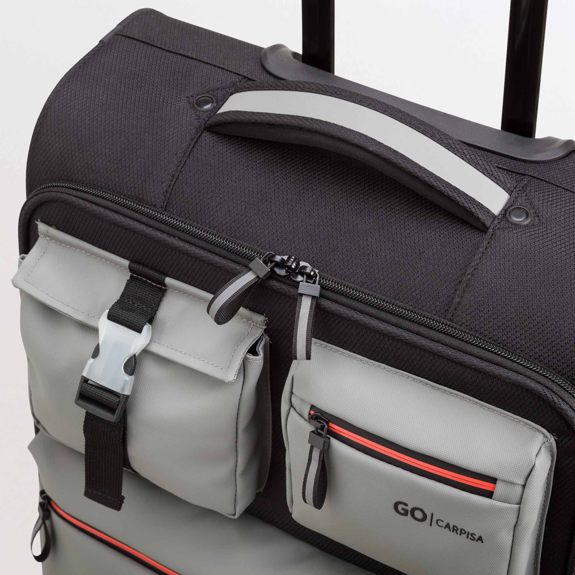 Soft Trolley S-Aircrew Single Size / Black/Grey