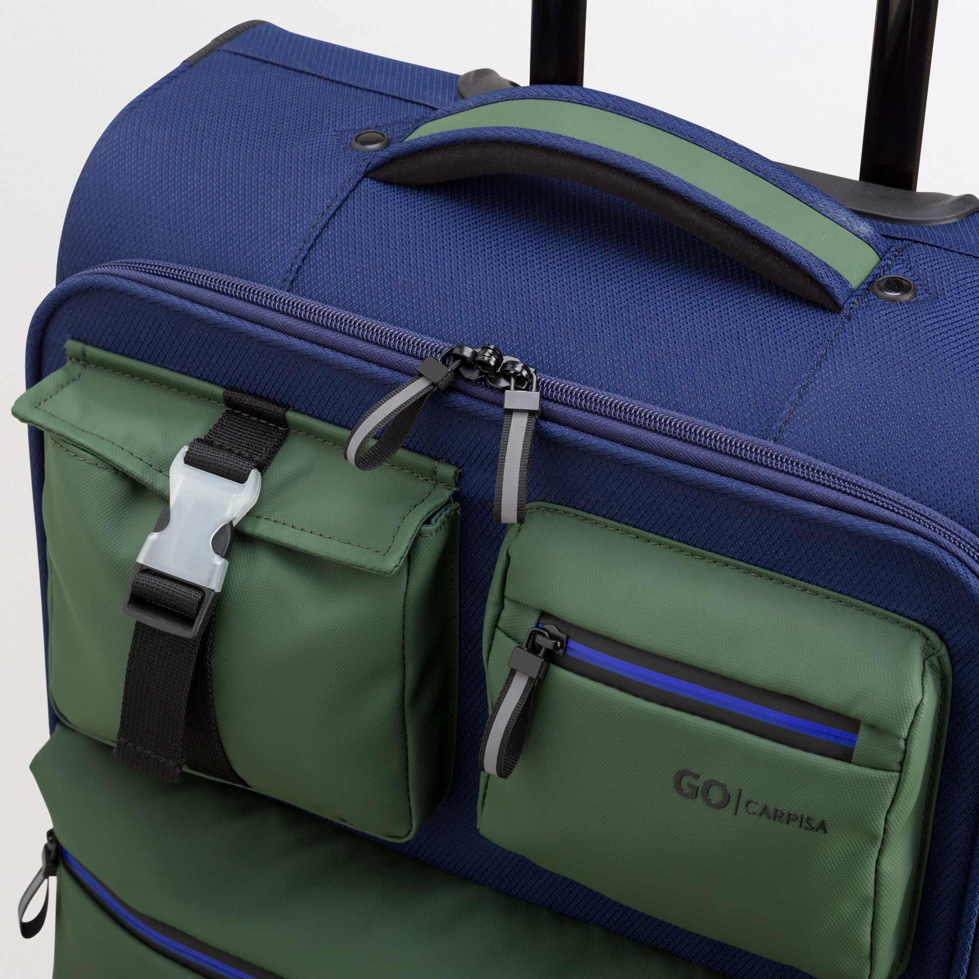 Soft Trolley S-Aircrew Single Size / Navy Blue/Dark Moss