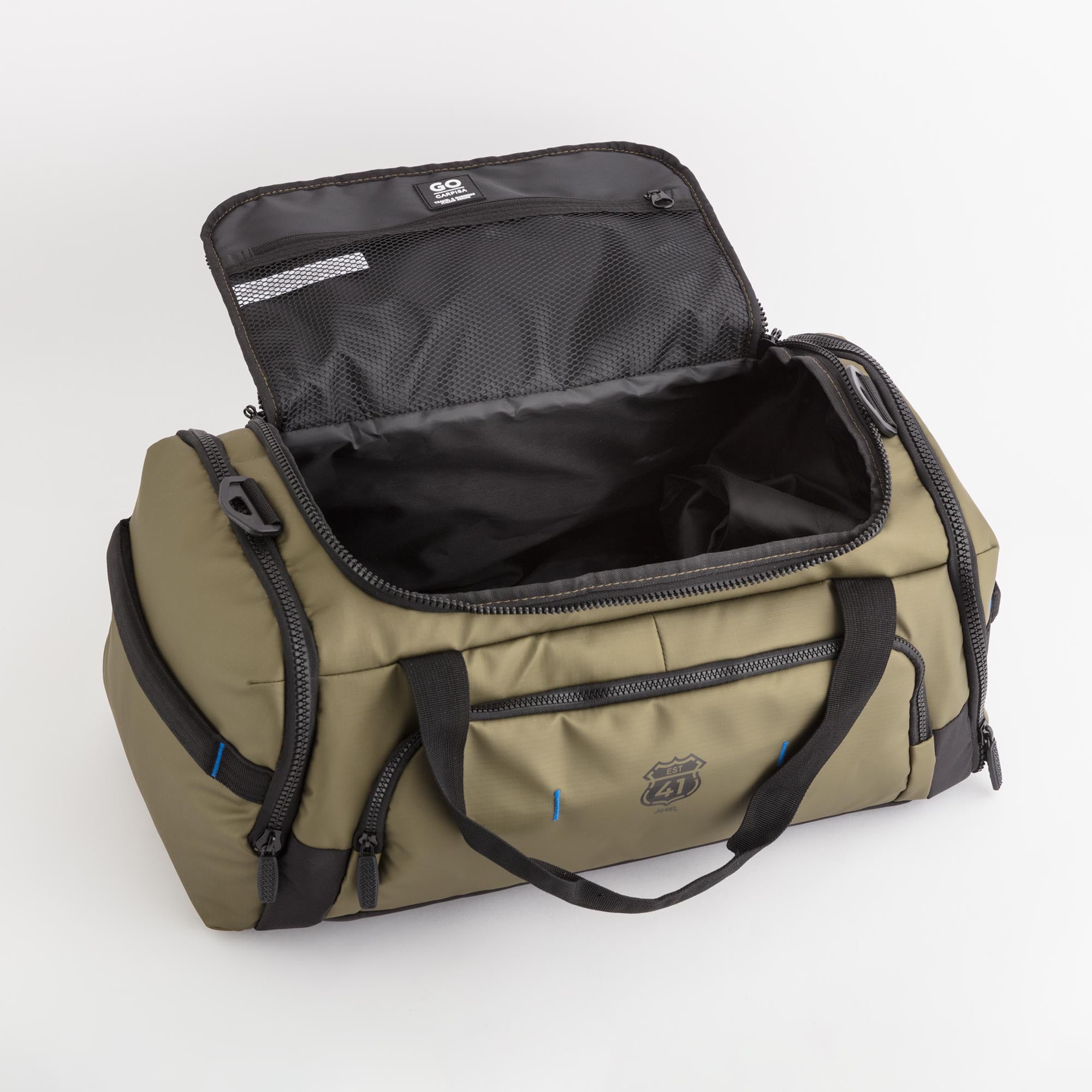 Jeep Dufflebags-Midtown Jeep Single Size / Military Green