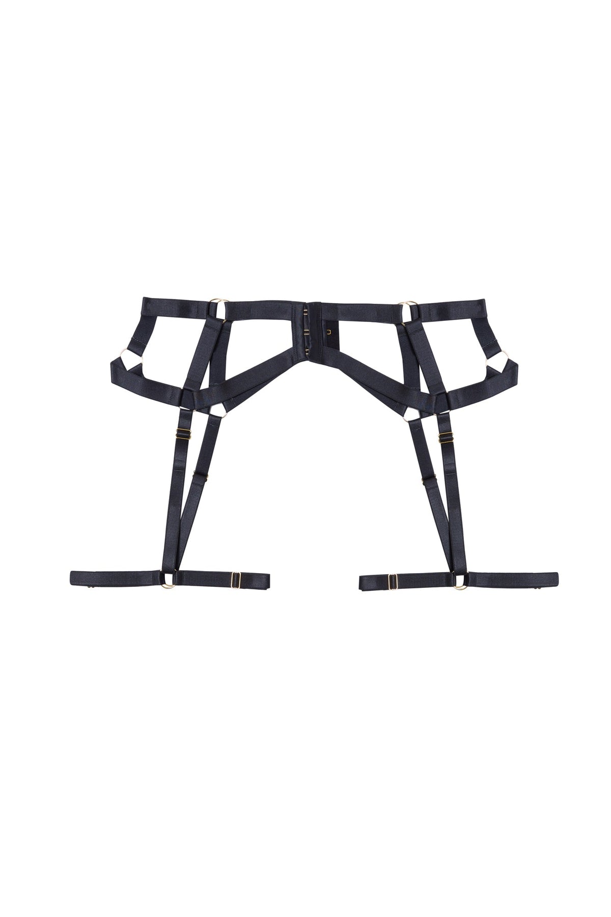 Playful Promises Aneta & Gold Elastic Suspender