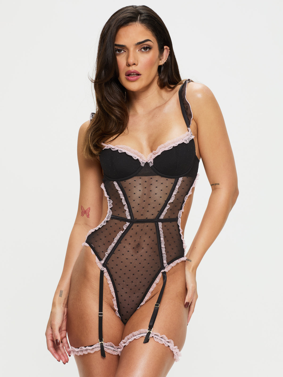 Ann Summers Locked On Love Crotchless Body