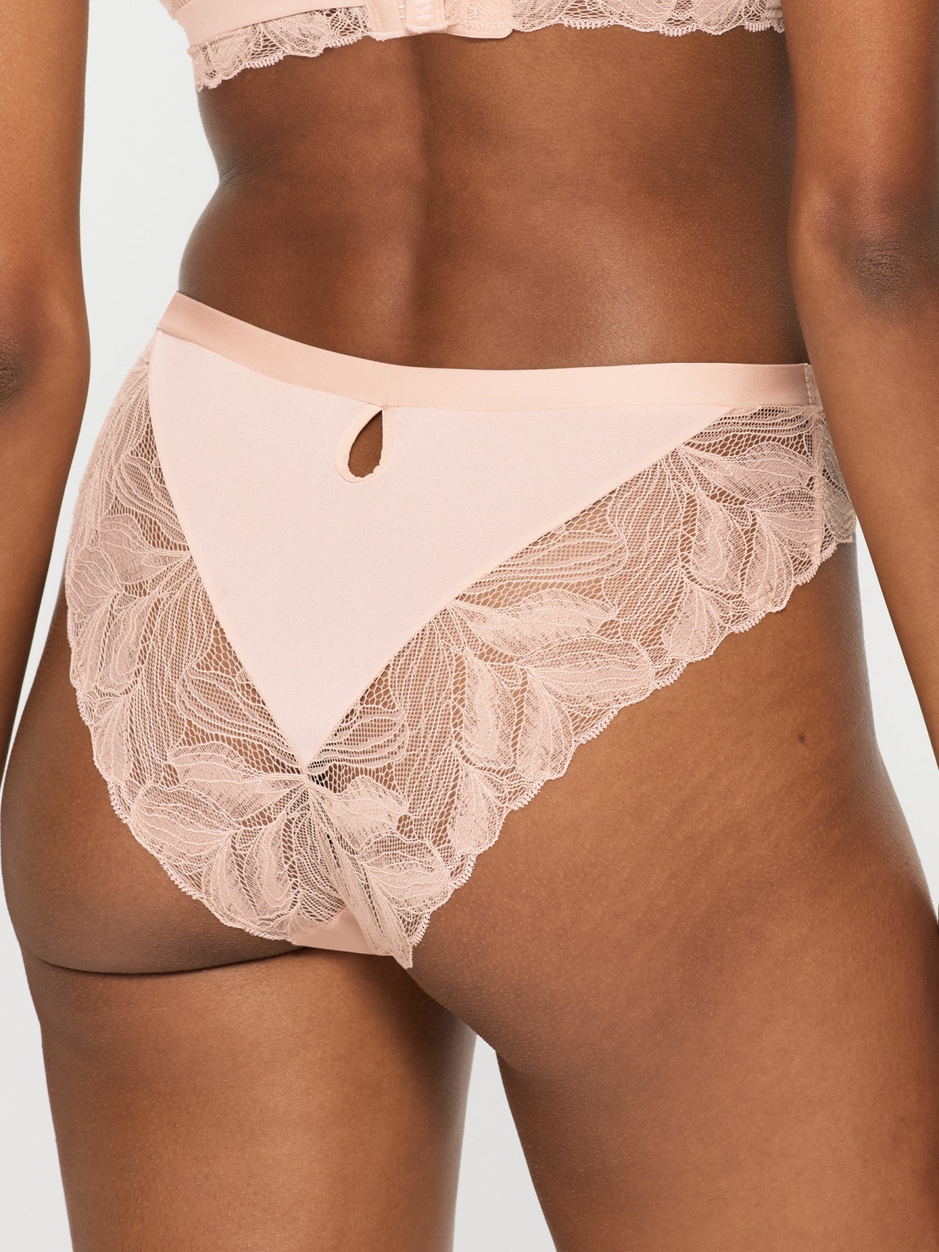 Ann Summers Harper High-Rise Brazilian Light Pink