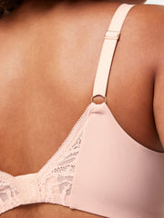 Ann Summers Charlotte Underwired Padded Plunge Bra Light Pink