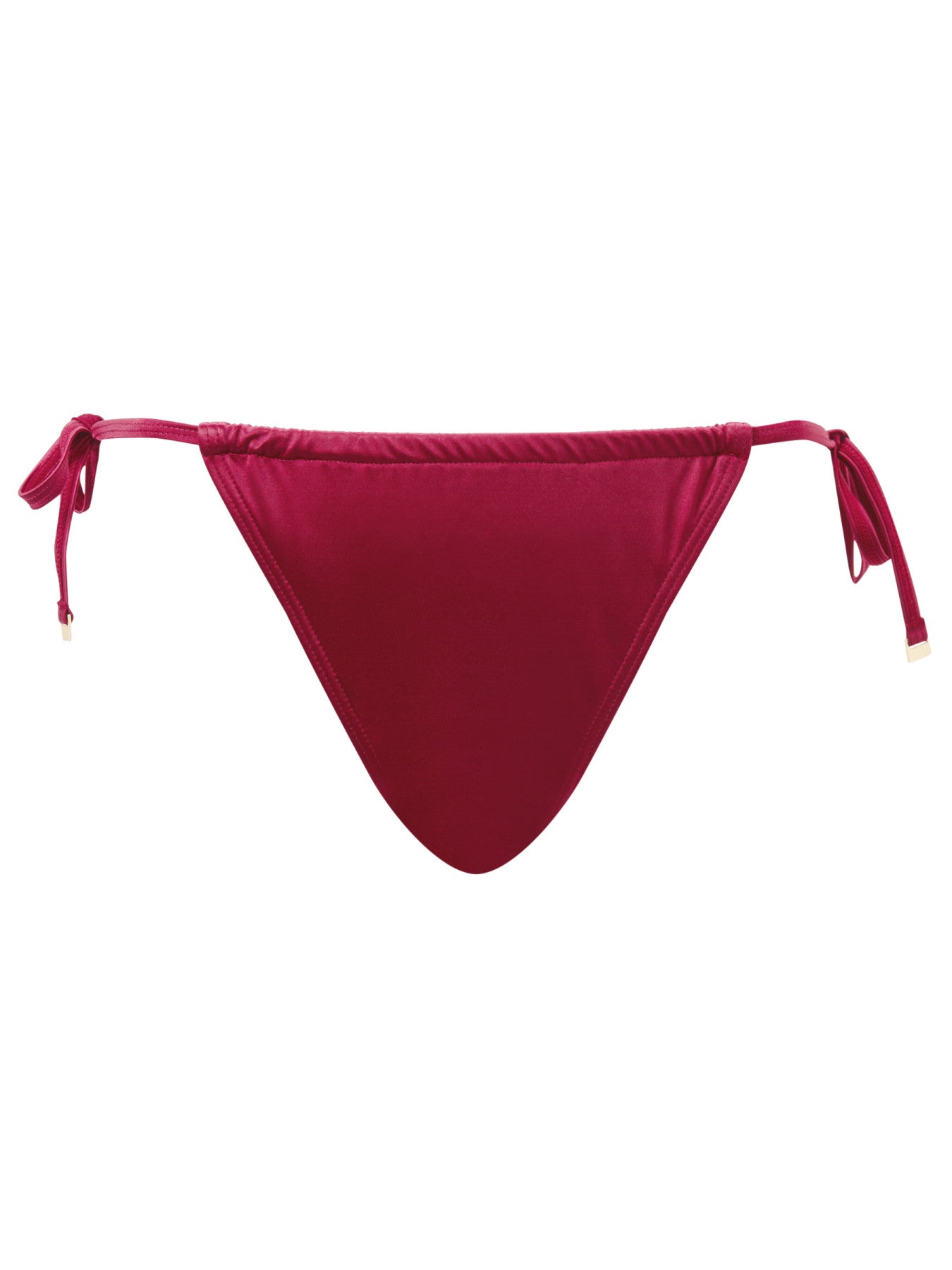 Ann Summers KBX Swim Shimmer Tanga Bikini Bottom Red