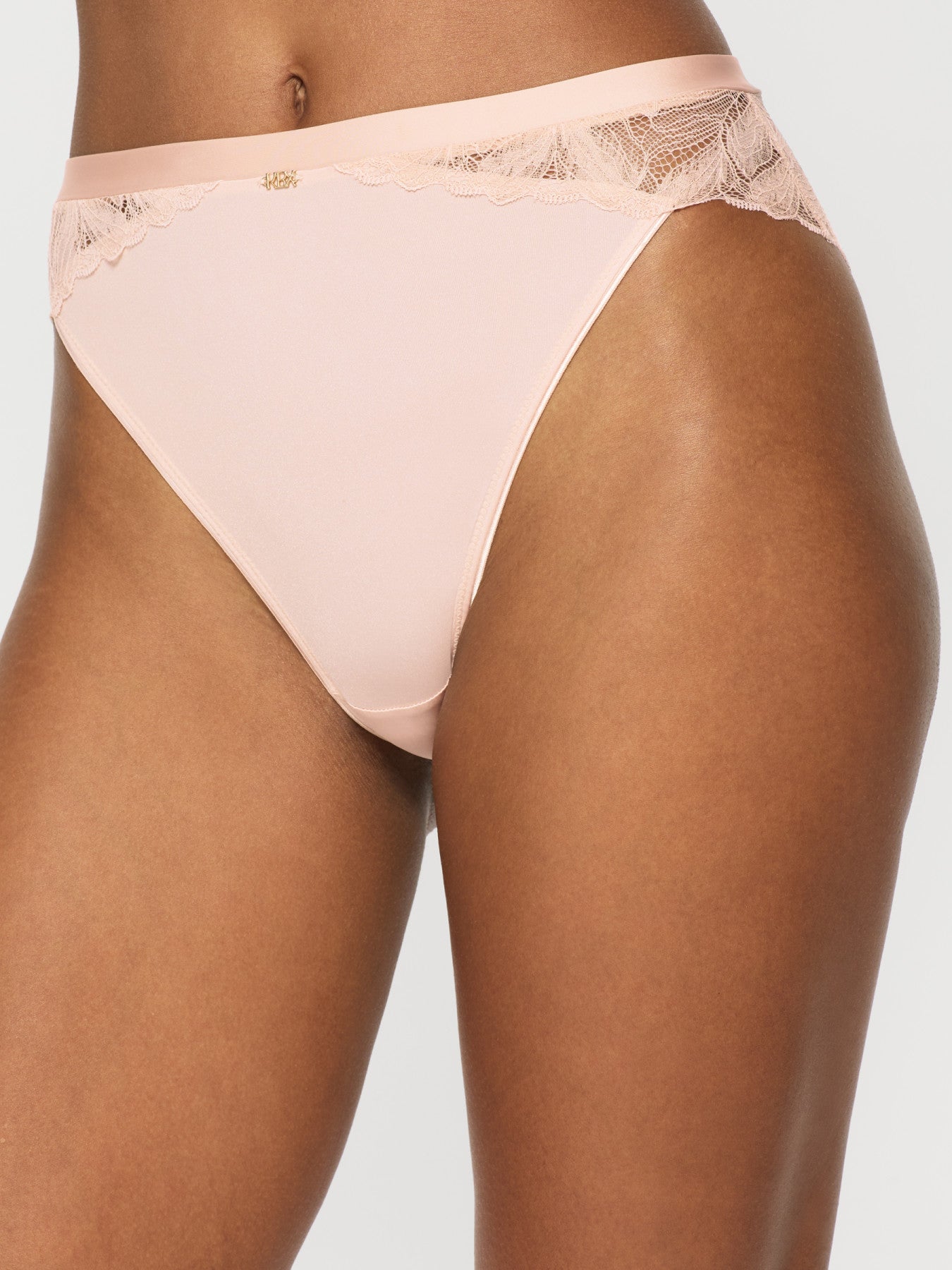 Ann Summers Harper High-Rise Brazilian Light Pink