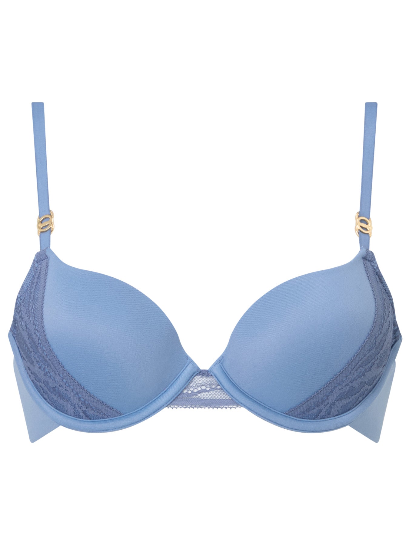 Ann Summers Charlotte Padded Plunge Light Blue