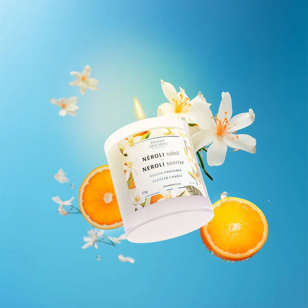 Vegetable wax scented candle - Parfum Neroli Sunrise 275g
