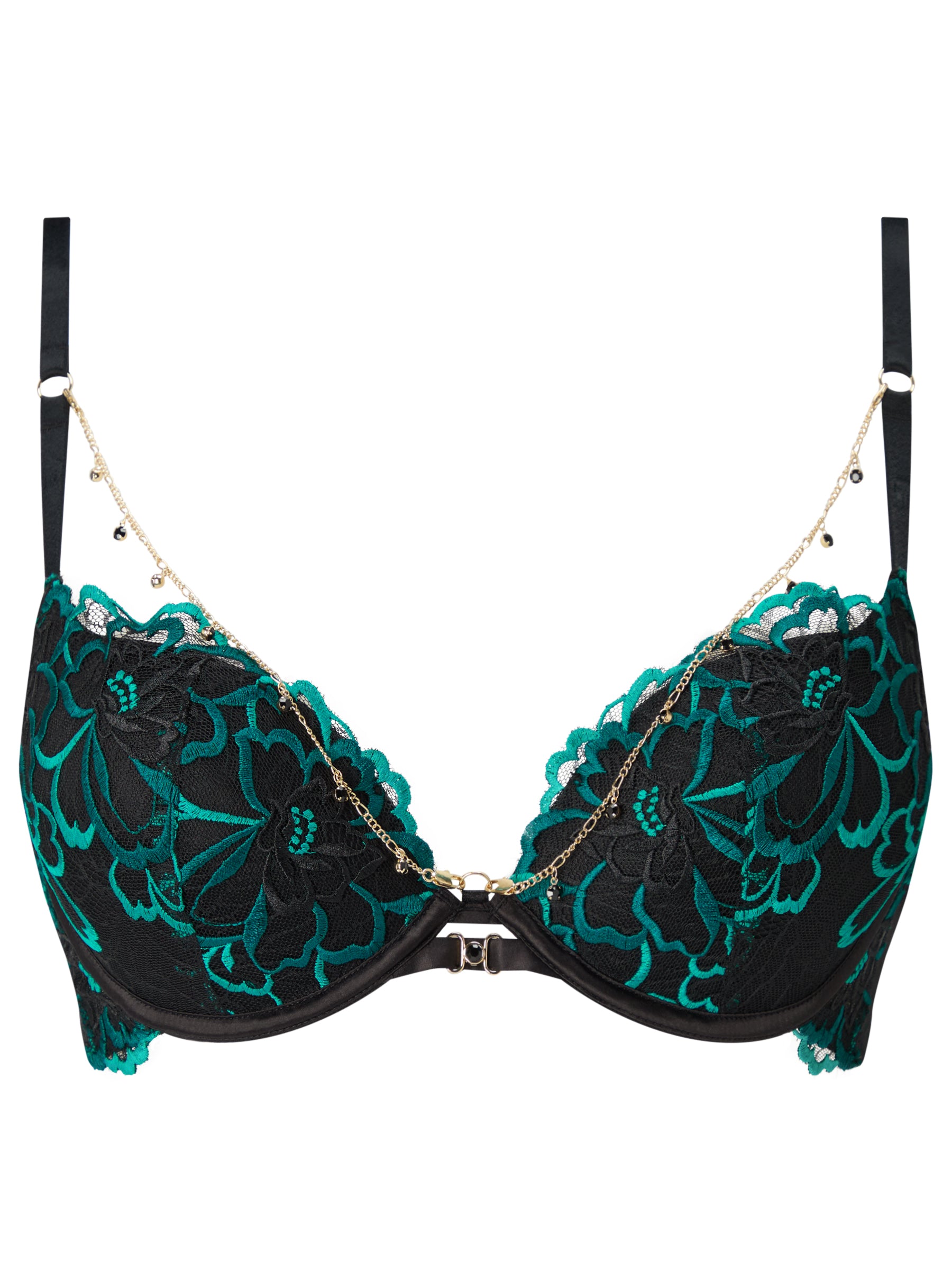 Ann Summers Midnight Seduction Padded Plunge Bra