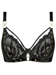 Ann Summers Unmistakable حمالة صدر بتصميم غاطس غير مبطنة باللون الأسود