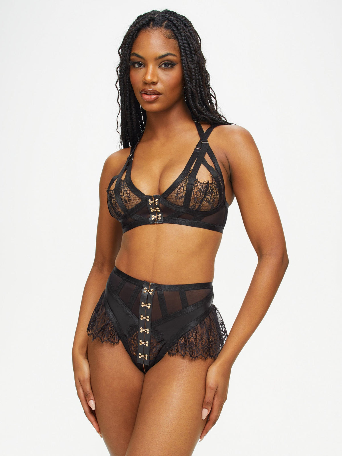 Ann Summers Exuberant Crotchless Set