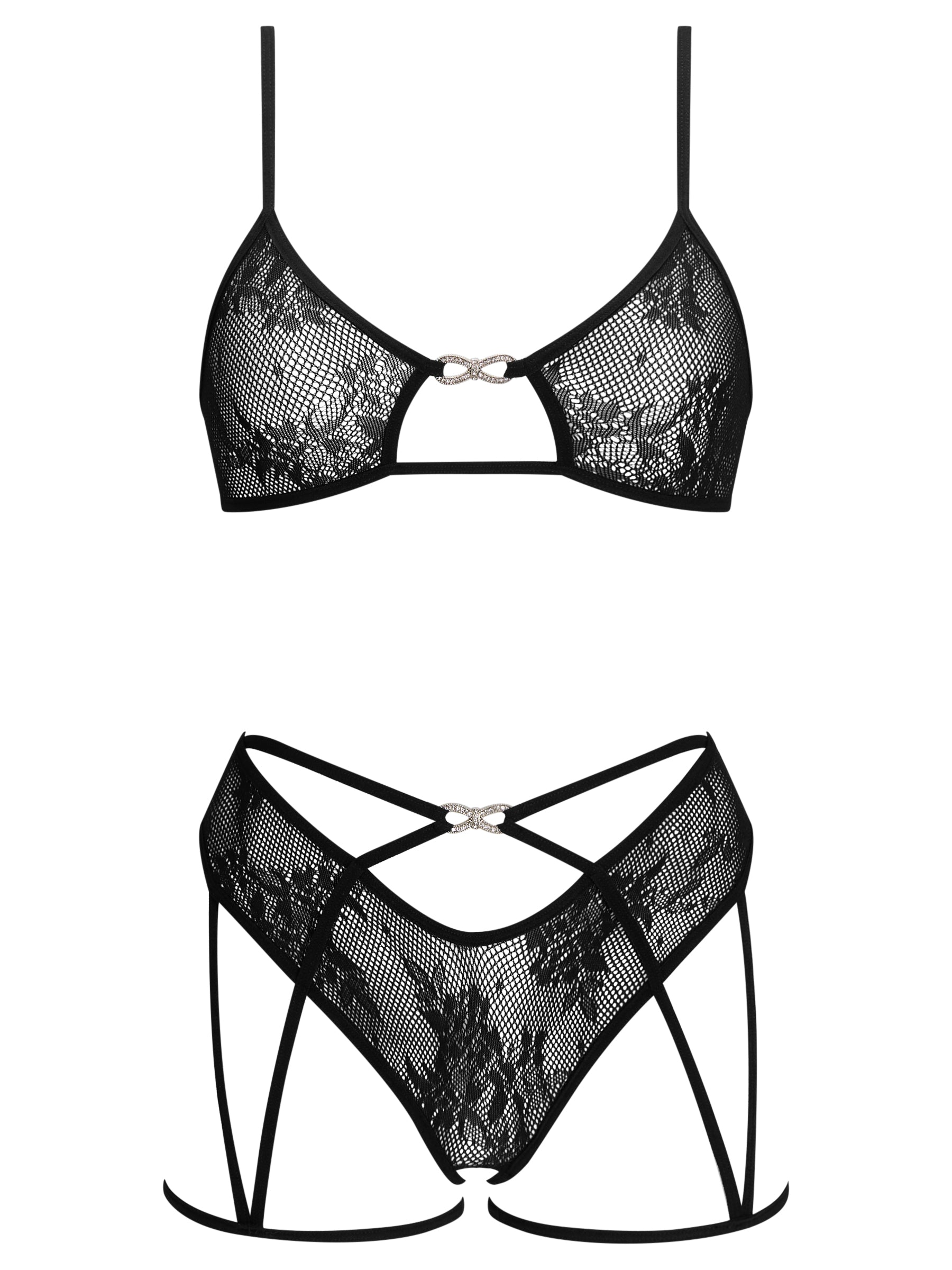 Ann Summers Heartbreaker Crotchless Set