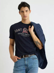تيشيرت Gant Graphic بأكمام قصيرة