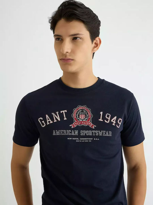 تيشيرت Gant Graphic بأكمام قصيرة