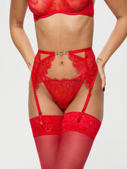Ann Summers Glimmer Crotchless Set