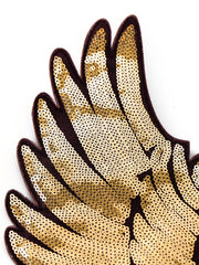 Ann Summers Gold Sequin Wing