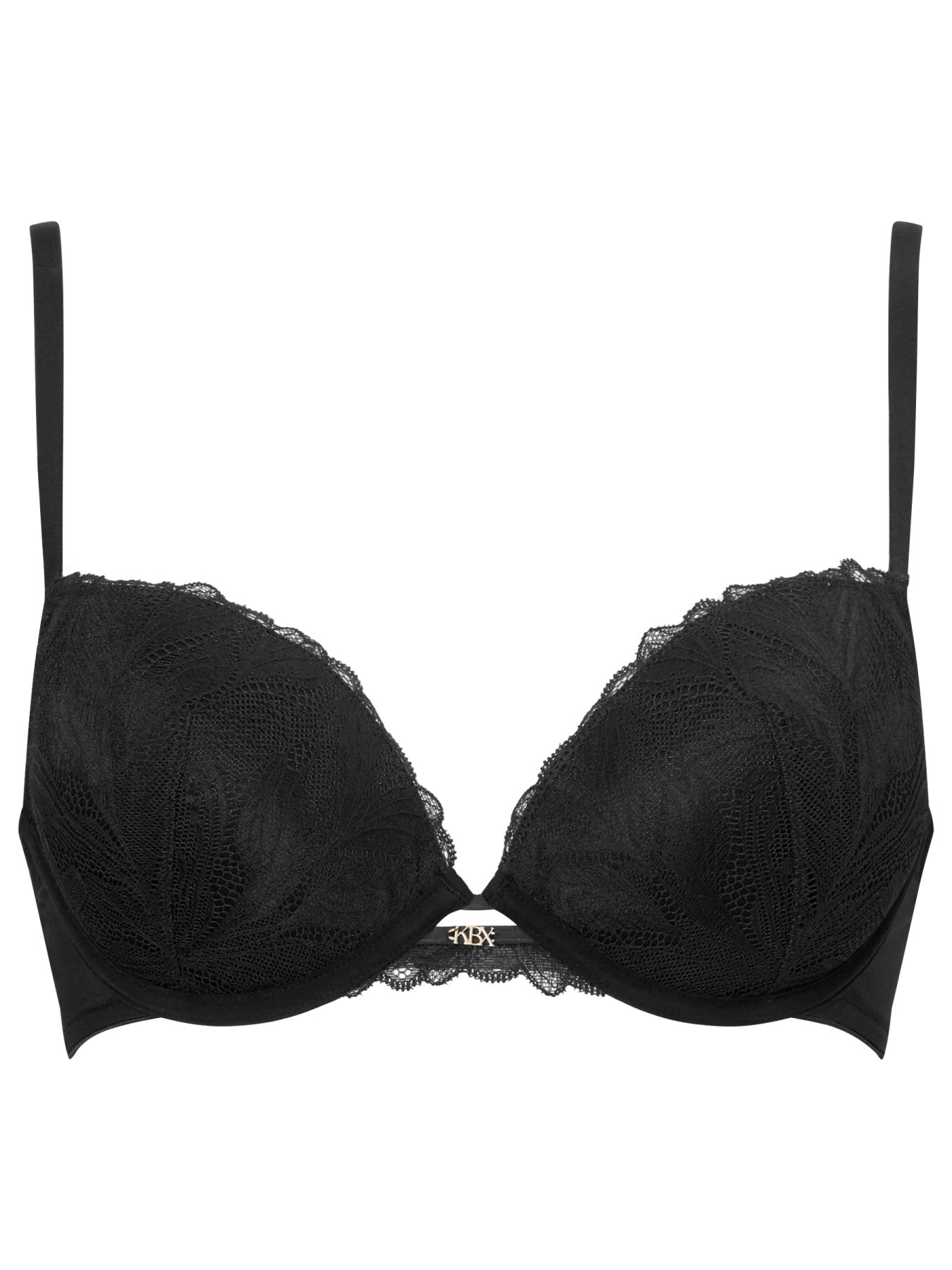Ann Summers Harper Padded Plunge Bra Black