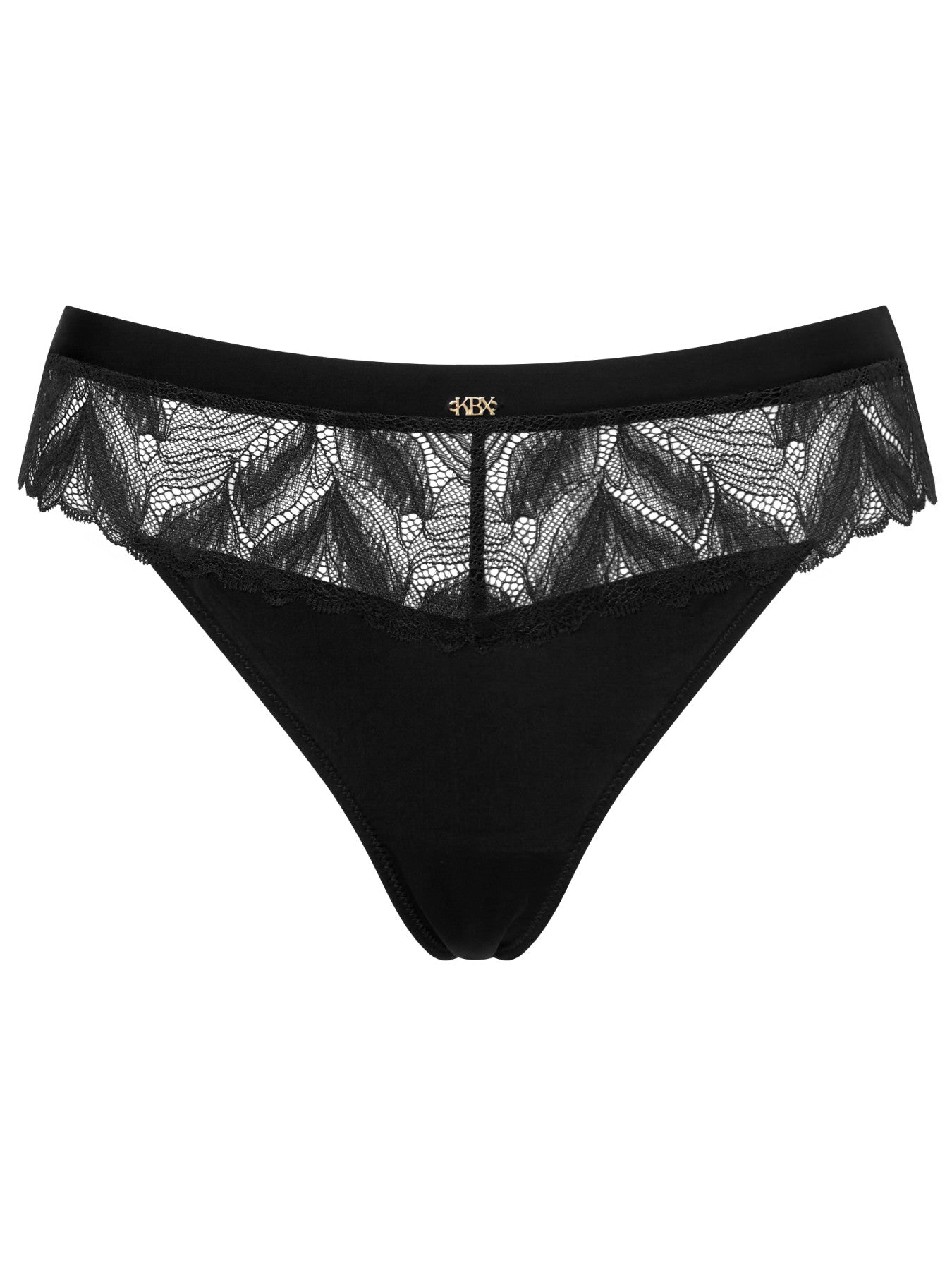Ann Summers Harper Skirted Thong Black