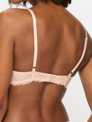 Ann Summers Harper Smooth Padded Plunge Bra Light Pink