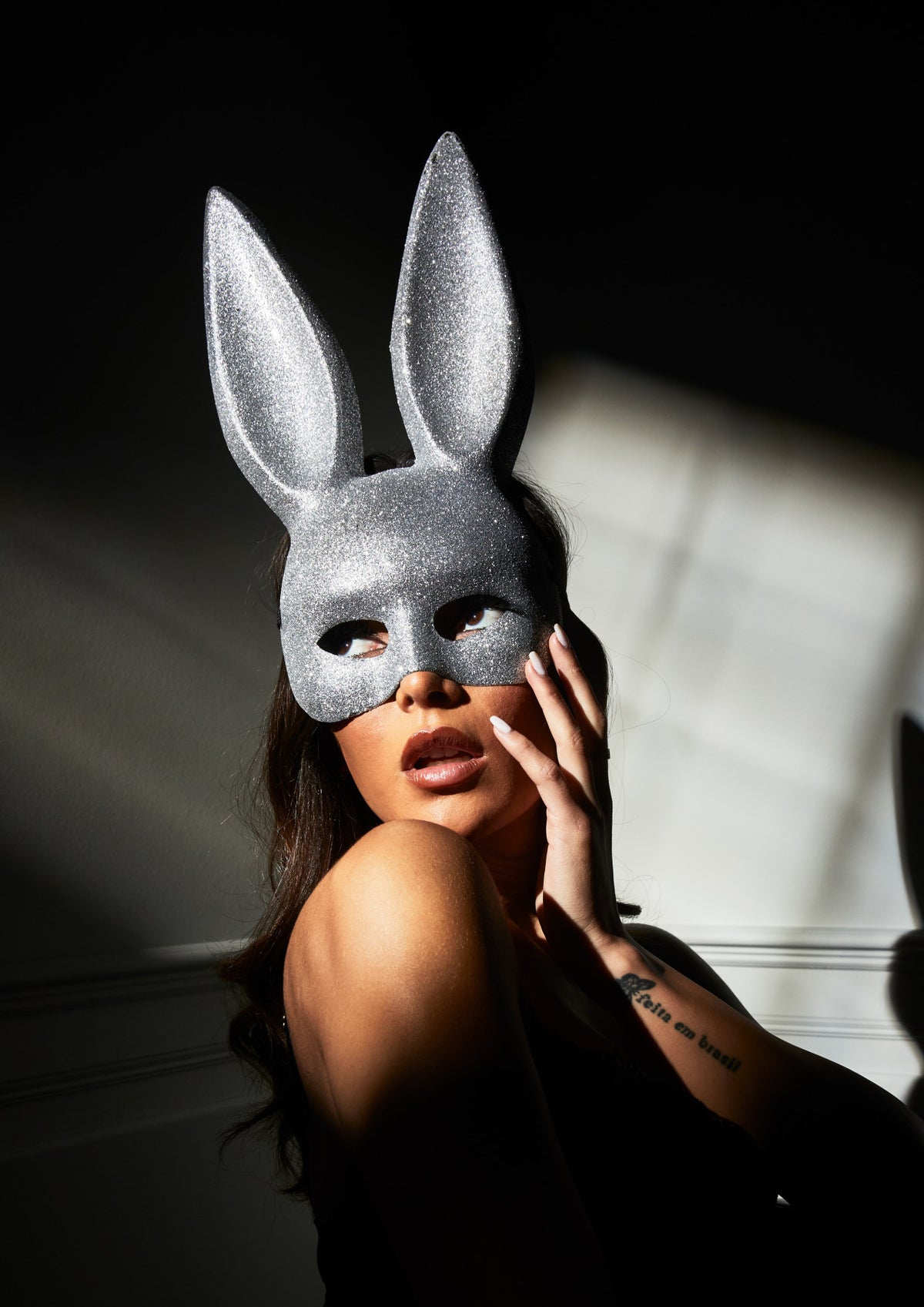 Ann Summers HW Bunny Mask  Glitter
