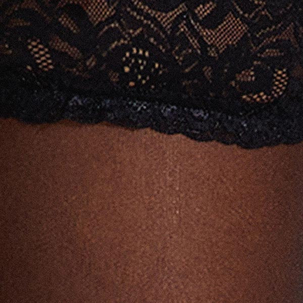 Ann Summers Lace Top Glossy Stockings