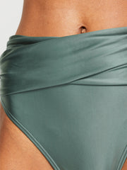 Ann Summers KBX Swim Collections HW Bikini Bottom Khaki