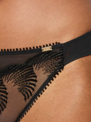 Ann Summers Lana High Leg Black