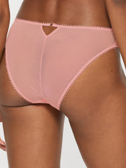 Ann Summers Lana High Leg Light Pink
