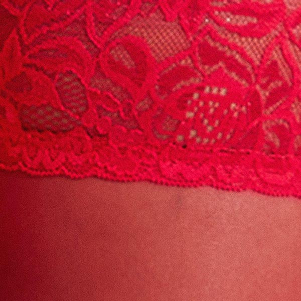 Ann Summers Lace Top Glossy Hold Ups