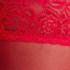 Ann Summers Lace Top Glossy Hold Ups