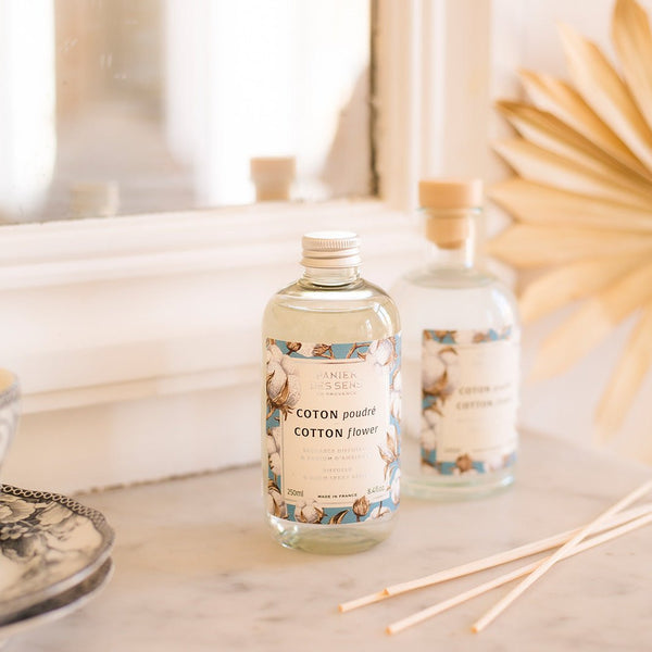 Diffuser and room fragrance refill - Powdered Cotton 250ml