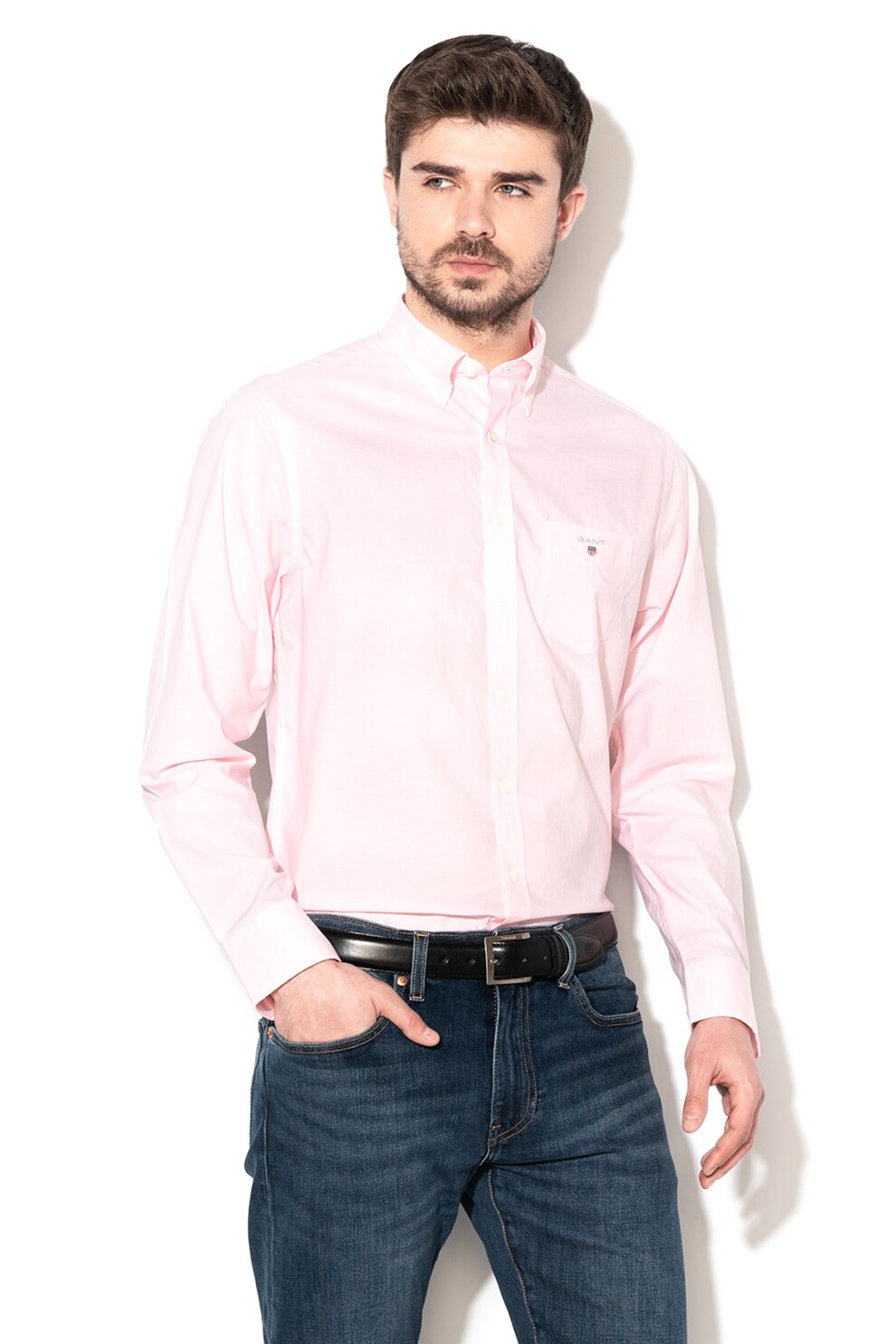 GANT The Broadcloth Regular Fit Button Down Shirt