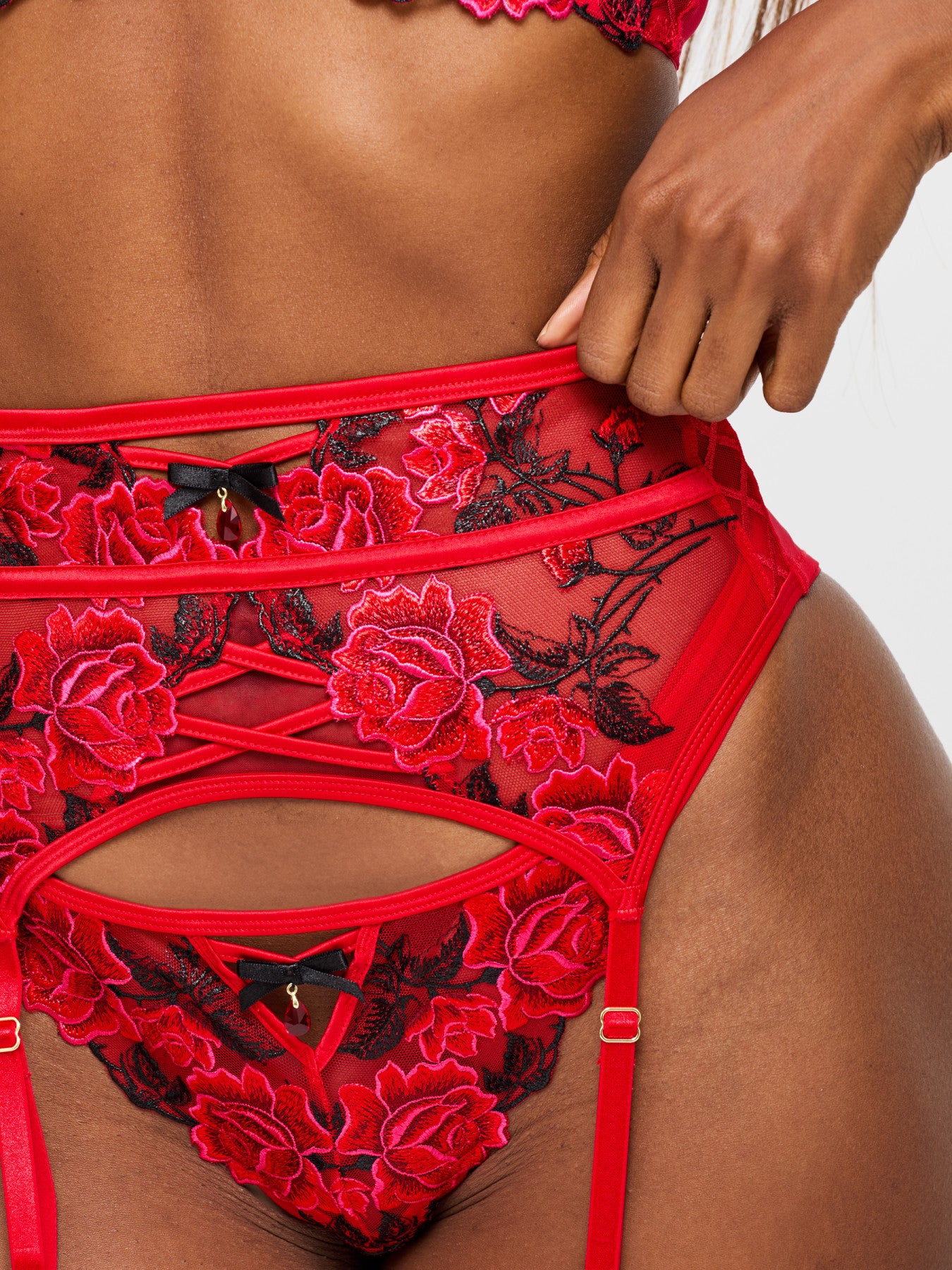 مشّد آن سامرز روزيز آر ريد (Ann Summers Roses Are Red Waspie)