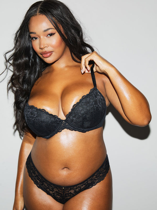 Ann Summers Sexy Lace  Padded Plunge Bra