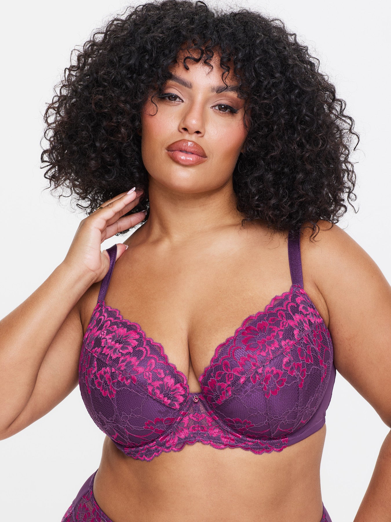 Ann Summers Sexy Lace Padded Plunge Bra