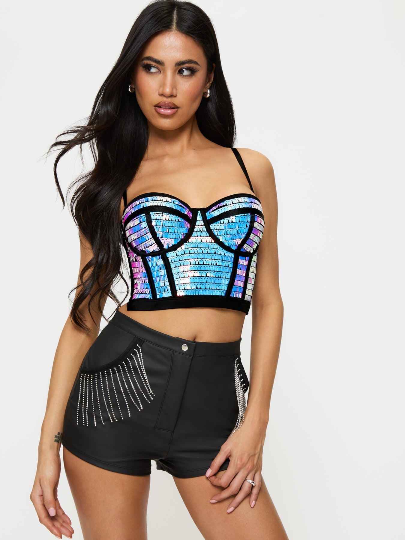 Ann Summers Starstruck Corset Top Multicolor XS thefashionnet