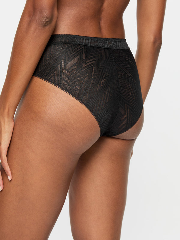 Knickerbox Tessa High-Rise Brazilian Black