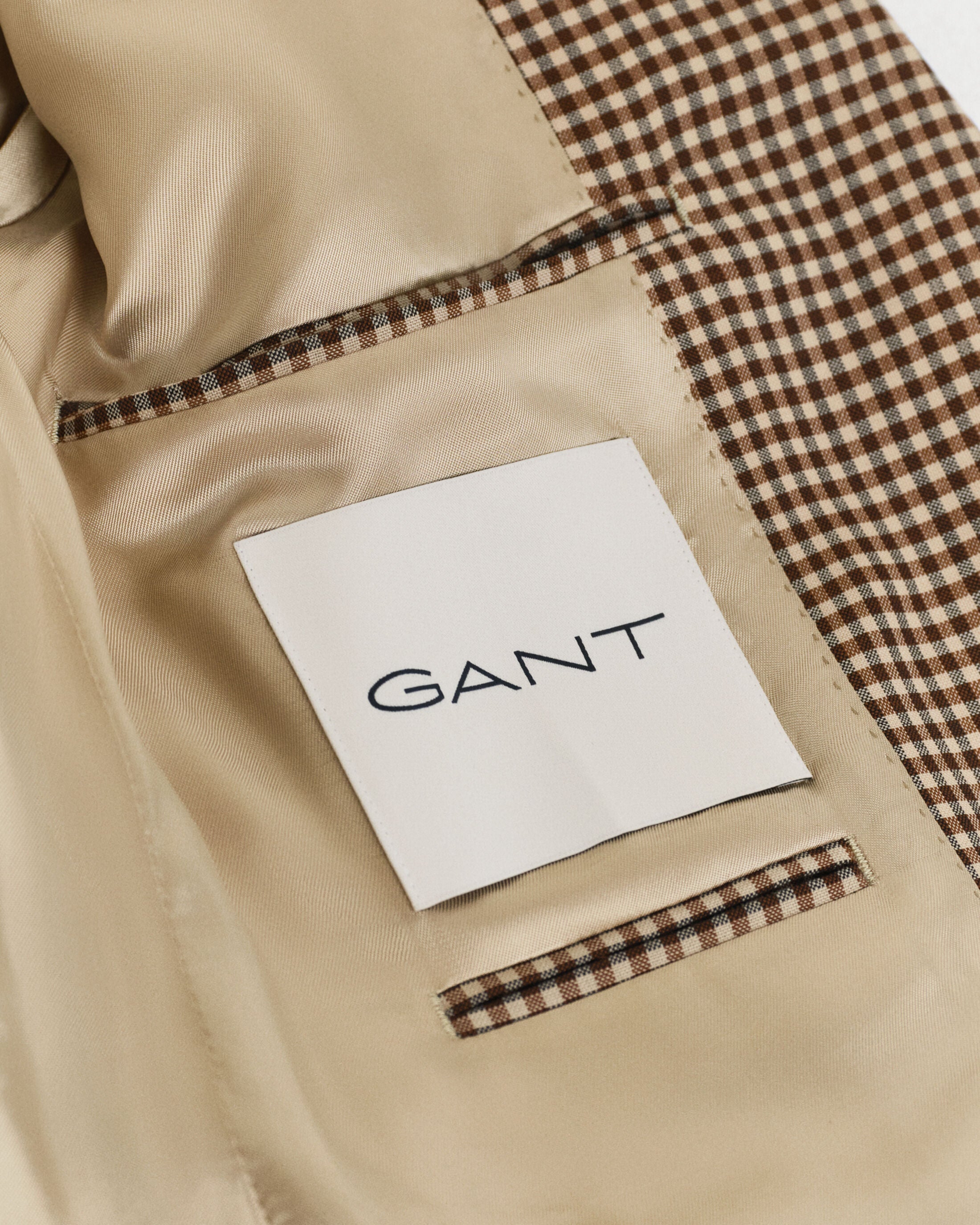 بليزر بنقشة مربعات فيشي بقصة مريحة من GANT