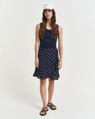 Gant Dot Print Frill Skirt